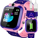 Laste nutikell GPS-iga, roosa