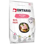 Kassitoit Ontario KITTEN kanaga, 400 g