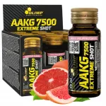AAKG 7500 EXTREME SHOT 25ml enne treeningut jook greibi maitsega, 9 tk