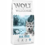 Kuivtoit kutsikatele Wolf of Wilderness Junior "Blue River" l&otilde;hega, teraviljavaba, 12 kg