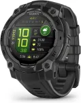 Nutitelefon Garmin Instinct 3 45 mm, AMOLED, GPS, Garmin Pay, 10 ATM, must