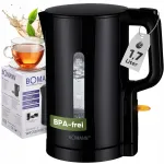 Bomann WK 6090 CB juhtmevaba elektriline veekeetja, 1,7 l, 2200 W, kerge