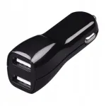 HAMA autolaadija, 2x USB, 2,1A, must