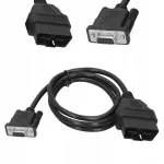 Diagnostikakaabel 16PIN OBD2 RS232 DB9 &uuml;henduseks