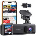 REDTIGER F7NA 4K videoregistraator Sony IMX678 WiFi 6 HDR ADAS puudutusega
