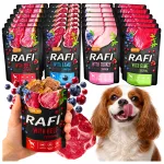 RAFI Grain Free m&auml;rgtoit koertele, erinevad maitsed, 24 x 300 g, Valley Noteci
