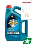 Mootori&otilde;li TEXACO HAVOLINE ENERGY A5/B5 5W30, 4 l