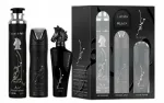 L&otilde;hnakomplekt Lattafa Maahir Black Edition EDP, deodorant, &otilde;huv&auml;rskendaja