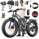 Elektrijalgratas ZAZAWORK, 1500W, 20Ah, 26", h&uuml;draulilised pidurid, kuni 120 km, kuni 50 km/h + kiiver