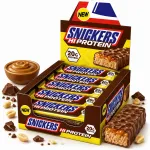 MARS Snickers Hi Protein 55g valgubatoon &scaron;okolaadi ja karamelliga