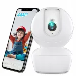 Sise IP-kaamera 4MP, 5G WiFi, 360&deg; p&ouml;&ouml;ratav, Full HD, nutikas