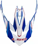 Kiivri nokk LS2 MX470, Power Chrome Blue, 800470PK32