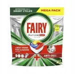 Fairy Platinum Plus All In One sidruniga n&otilde;udepesukapslid, 59 tk