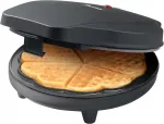 Bestron Heart Shaped 700W mattmust vahvlipann
