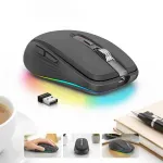 Juhtmevaba mini hiir USB, must