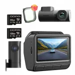 DDPAI Z60 Pro 4K HDR GPS + MINI2X + tagakaamera + m&auml;lukaart videoregistraator