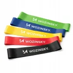 Wozinsky WGO-5 mini vastupidavuspaelad, lateksist, 5 tk
