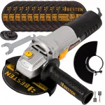 Nurklihvija Diax 850W, 125 mm, 10 BESTEN ketast