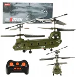 Kaugjuhtimispuldiga Syma S026H-1 helikopter roheka khaki v&auml;rvusega