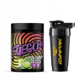FUEGO VOLACNO 350 g CRAZY LEMONADE treeningueelne toidulisand koos joogipudeliga