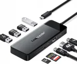 USB-C jaotus Lemorele, 9 pesa adapter 4K HDMI-ga