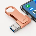 M&auml;lupulk veorkide 64GB, 4 &uuml;hendust: Lightning, USB-C, Micro USB, USB (OTG)