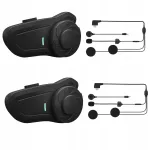 Mootorratta interkomide komplekt X2, FM raadio, Bluetooth, IPX6, HD k&otilde;larid, 1000mAh