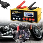 Automaatne aku laadija 12V/24V aku taastamisfunktsiooniga