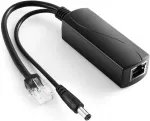 Revotech PS5712TG-25 PoE jagaja, 12V 2A, Gigabit, 802.3af at, valvekaameratele
