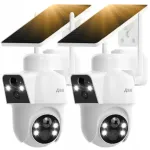 V&auml;lis j&auml;lgimiskaamera ANRAN, 2MP+2MP, kahekordne objektiiv, WIFI6, 180&deg;/360&deg; PTZ, pime n&auml;gemine