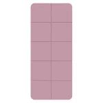 Kokkupandav libisemiskindel spordimatt, 183x80x0,6 cm, roosa, kandek&auml;epidemega
