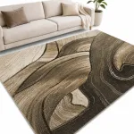 Vaip 160x220 cm Rio Friz, paks, kootud tekstuur, t&uuml;rgi stiilis, rahulikud liiva- ja hallid toonid