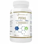 Toidulisand PROGRESS LABS POTASSIUM 350mg, 120 kapslit
