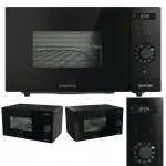 Mikrolaineahi Gorenje MO235SYB grilliga 900W must