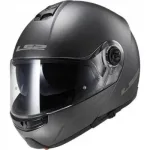 Motomootorratta kiiver LS2 STROBE Matt Titan FF325, suurus XXL