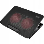 S&uuml;learvuti jahuti SAVIO COS-02, 2 LED ventilaatorit, 140 mm, 2x USB