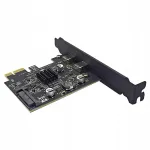 PCI-E 1x USB 3.2 Type C laiendustarikas arvutile