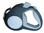 Automaatne jalutusrihm kuni 20 kg koertele, 5 m, helkuritega