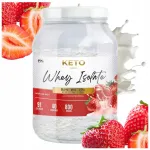 Muscle Clinic Keto Whey WPI valgu lisand 800 g maasikamaitseline