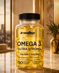 Toidulisand NOW Foods Ultra Omega-3 EPA 500mg DHA 250mg, kalamaksa&otilde;li 1000mg, 180 kapslit