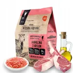 Kastreeritud kasside toit WIEJSKA ZAGRODA lambalihaga ja krilliga, 1,6 kg