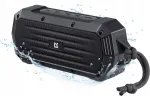 Juhtmevaba k&otilde;lar Defender OCTAGON, 5W, must, FM, mp3, microSD, IPX5