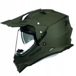 Motokrossi kiiver NOX OFFROAD DUO 312 SOLID kiirlahti ja Blend ZIE s&uuml;steemiga