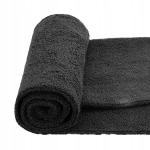 Mikrokiust lapp, must, 40 x 40 cm, 400 g/m&sup2;