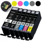 Canon PGI-450 CLI-451 tindikassettide komplekt, sobib MG5440-le