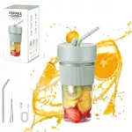 Kaasaskantav traadita mini blender klaasanumaga 350 ml
