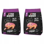 Kuiv kassitoit Pan Mięsko vasikaliha krevettidega, S, 2 x 400 g