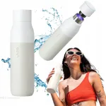 Iseseisvalt puhastuv filterpudel LARQ Flip Top, 500 ml, valge