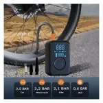 Elektriline pump POWERBANK, 10,3 bar, jalgratastele, autodele, madratsitele, pallidele