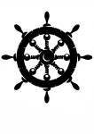Taustavaba kleebis ANCHOR, 18 x 18 cm, autole, s&uuml;learvutile, kiivrile, klaasile